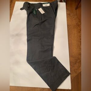 NWT Lauren Ralph Lauren Boys Hedgemont Medium Gray Dress Suit Pants 18 Husky